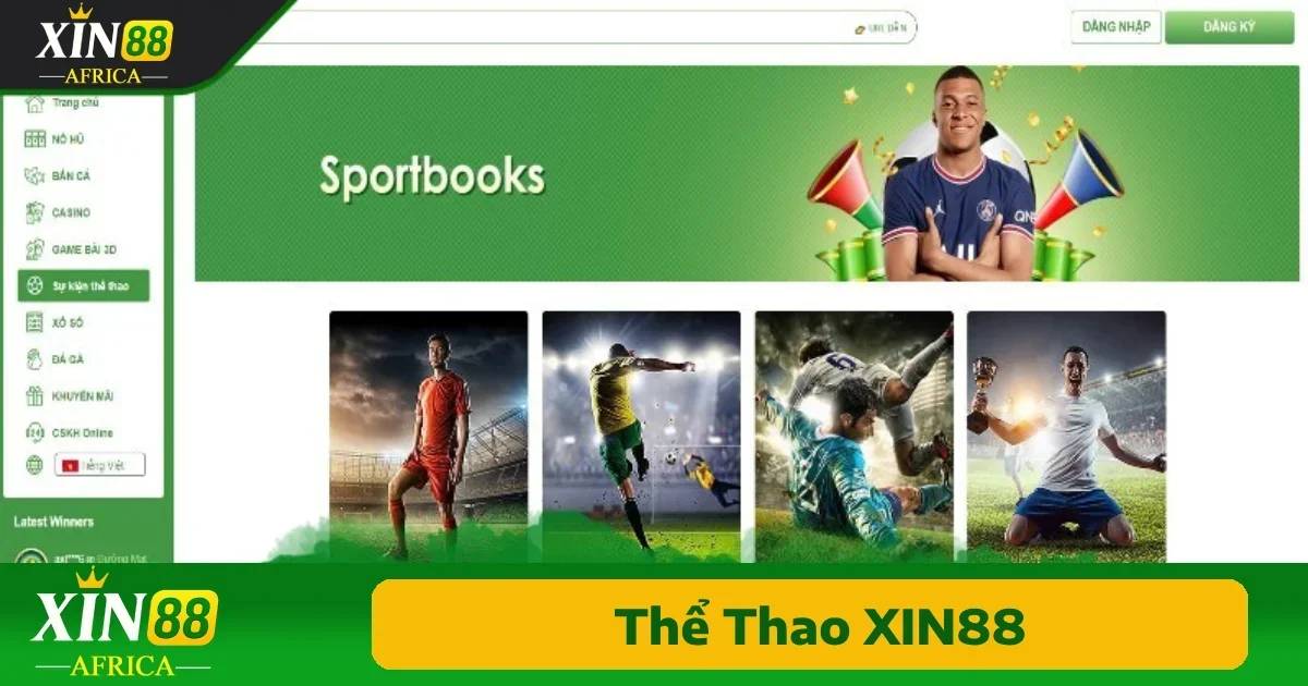 giao diện cá cược thể thao tại Xin88 được thiết kế trực quan, đơn giản giúp người chơi thuận lợi trong việc tìm kiếm đội bóng yêu thích và đặt cược nhanh chóng.